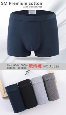 Труси боксери SM Premium cotton M0531-2 батал M0531-2 фото