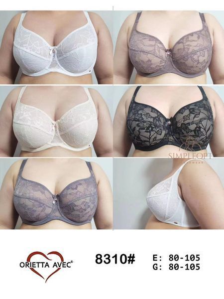 Бюстгальтер ORIETTA AVEC T8310-5 G T8310-5_Бузковий фото