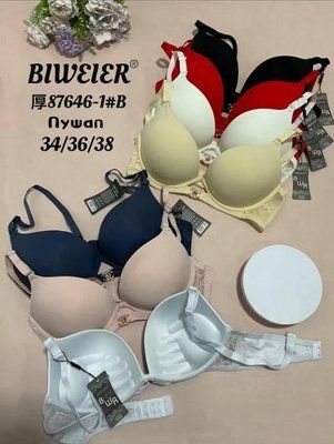 Бюстгальтер BIWEIER Mпудра B Mпудра_Молочний фото